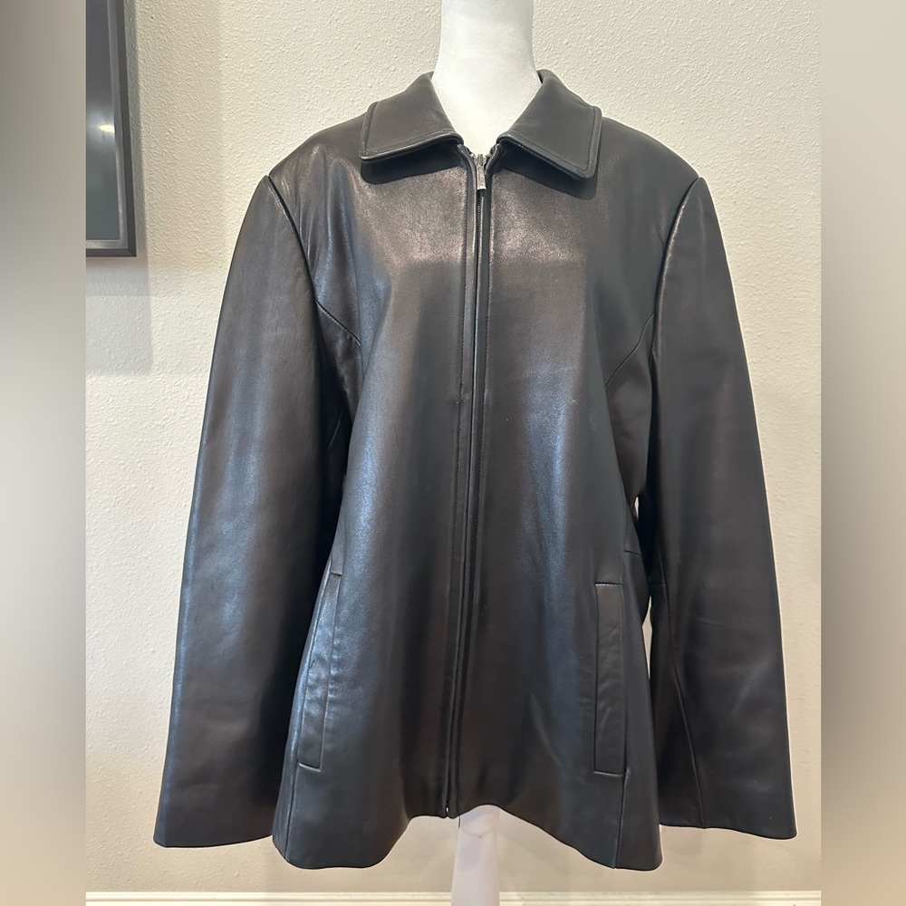 Men’s Liz Claiborne leather jacket
